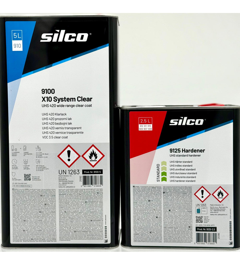 Silco X10 UHS 2:1 Clear Coat