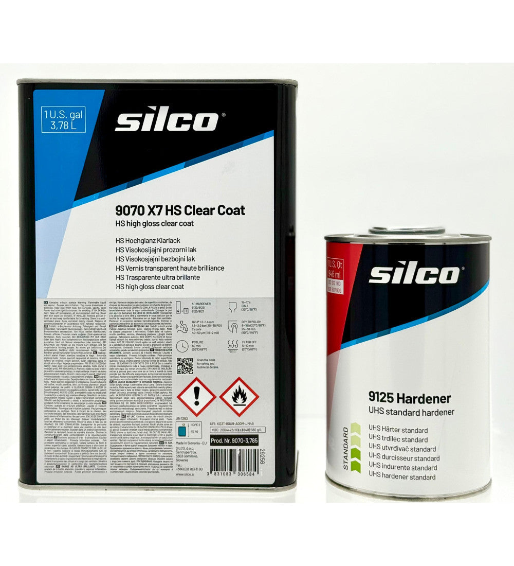 Silco X7 HS 4:1 Clear Coat